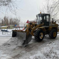 Произведена очистка снега на придомовой территории во всех микрорайонах ❄❄❄