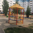 Пр. К. Маркса, д.222 - окраска малых форм и оборудования детских площадок