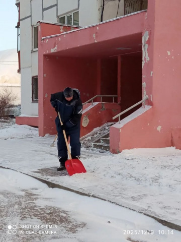 Снежное утро