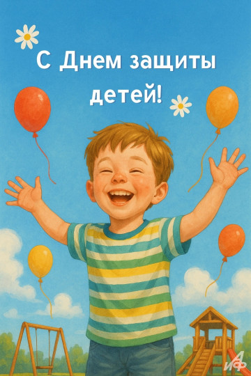 С Днём защиты детей!