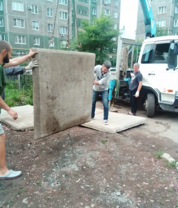Ремонт контейнерной площадки